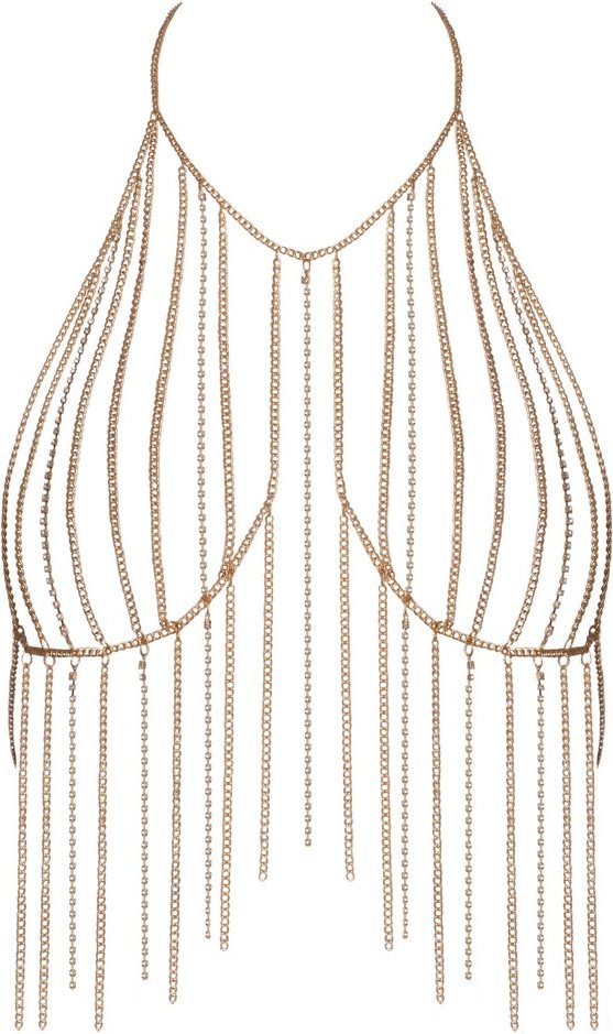 Ketten-Top mit Strass