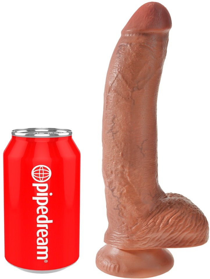 Dildo „9" Cock with Balls“, 22,9 cm