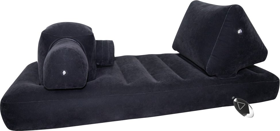 Sexmaschine „Velvet Luxury Bed“ inklusive 2 Naturvibratoren