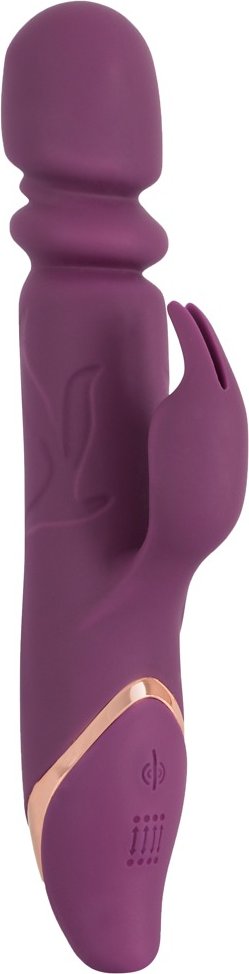Stoßvibrator mit Klitorisstimulator