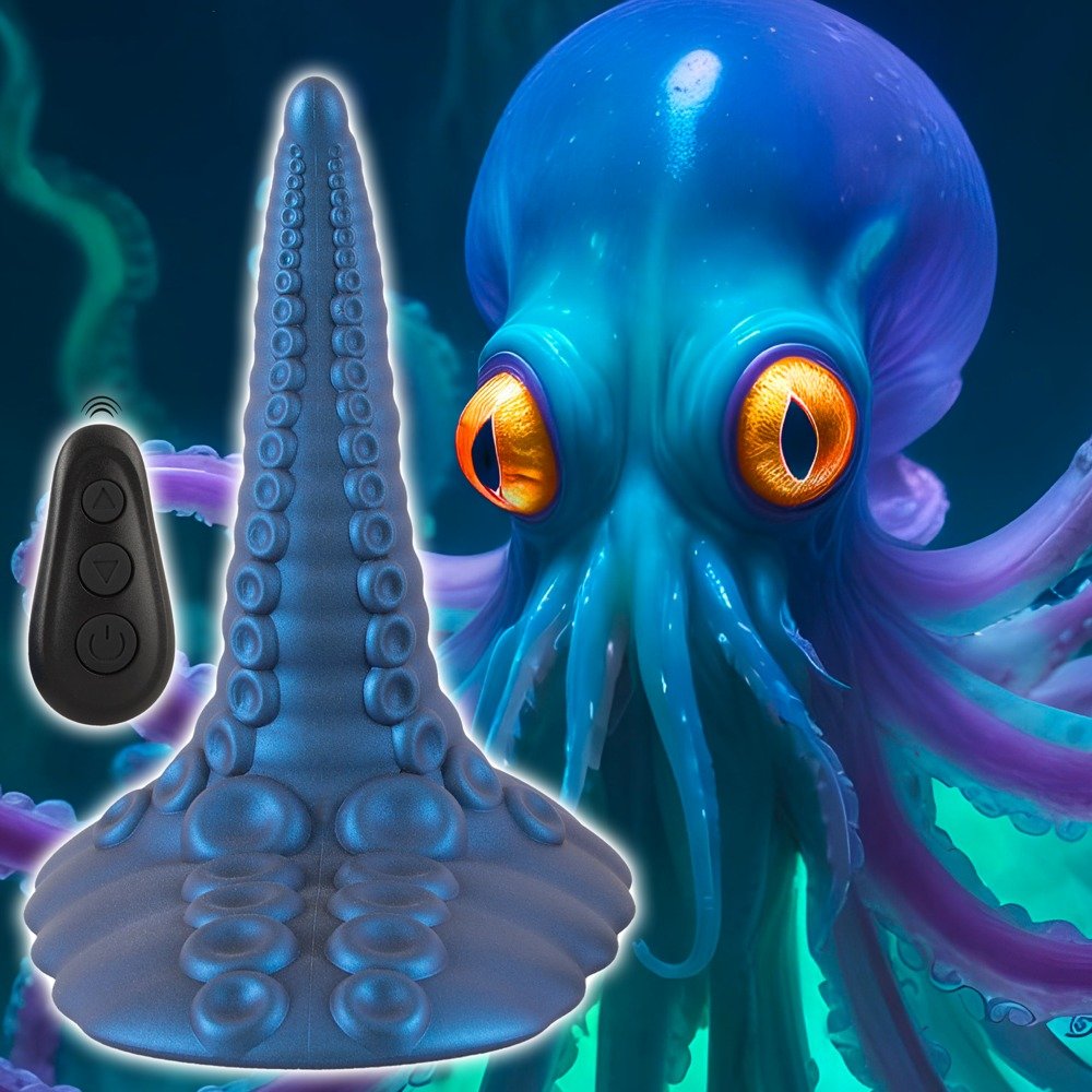 Aufsitzvibrator „Tentacle Pad“ mit Fernbedienung