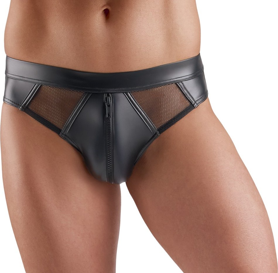 Slip mit Front-Reißverschluss