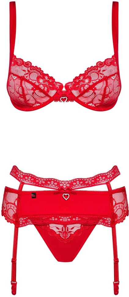 3-teiliges Straps-Set „Heartina“