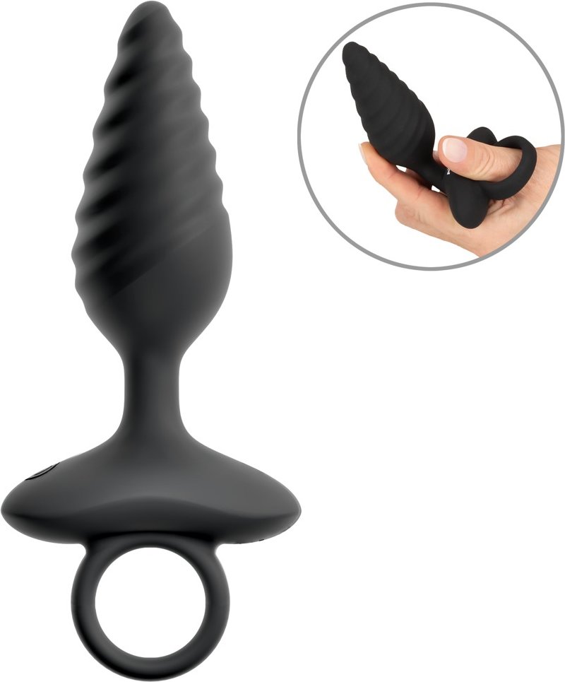 Thumbnail - Vibro-Analplug im Spiral-Design