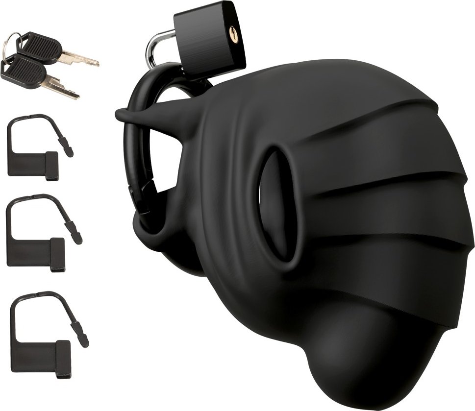 Keuschheitskäfig für Penis & Hoden