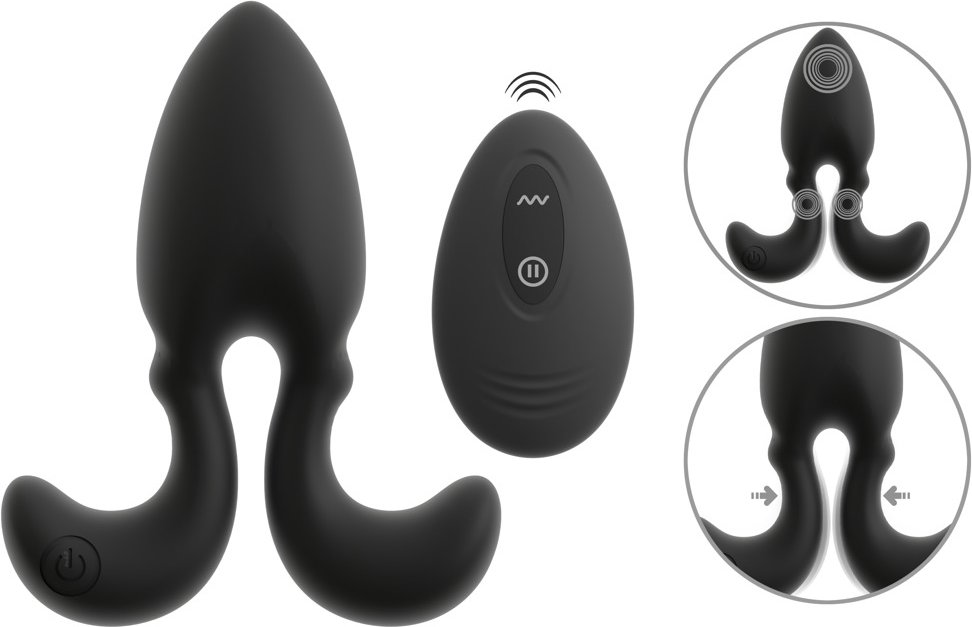 Thumbnail - Vibro-Analplug mit Fernbedienung