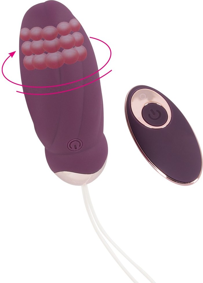 Vibro-Ei „RC Rotating Love Ball“, 60 g, steuerbar per Fernbedienung