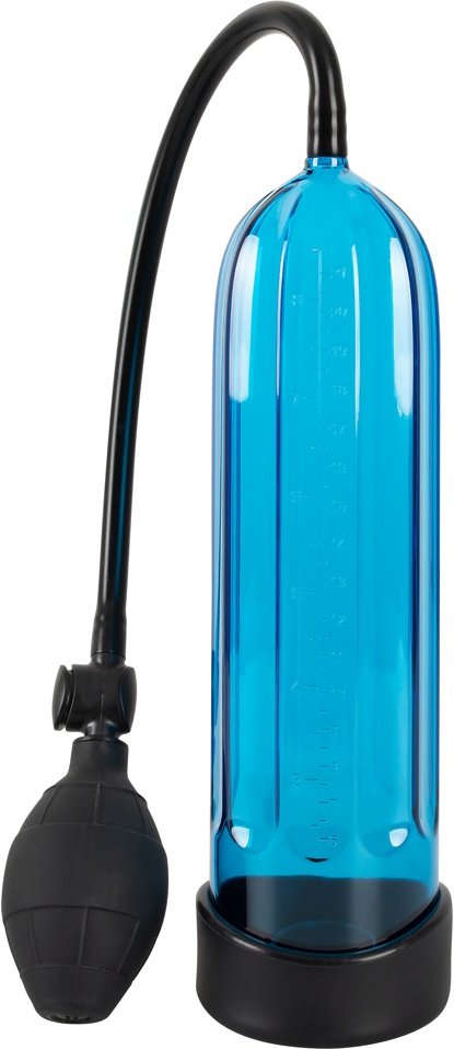 Penispumpe „Cool“ mit Messskala und Pumpball