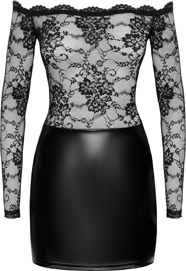 Thumbnail - Minikleid „Orgia Exclusive“ im stilvollen Material-Mix