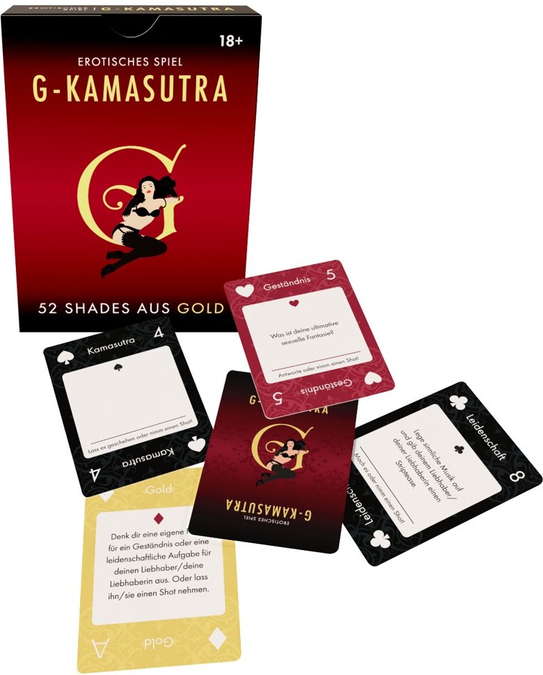 Paarspiel „G-Kamasutra“ mit 52 Spielkarten