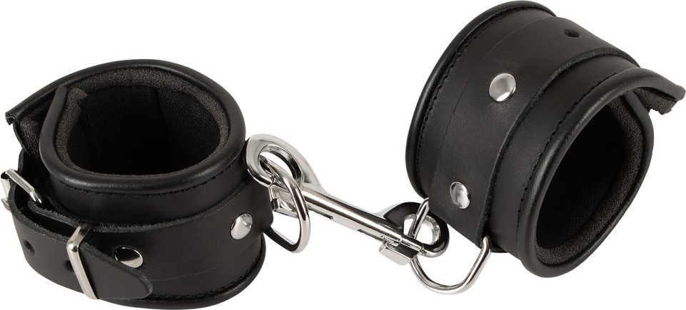 Handfessel aus Leder, gepolstert