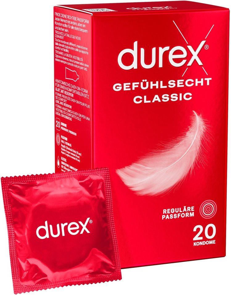 Thumbnail - Kondome „Gefühlsecht Classic“, transparent