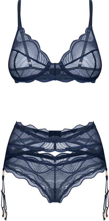 3-teiliges Straps-Set „Nightly Blue“