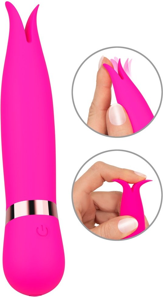 Thumbnail - Klitorisvibrator mit flexibler Doppelspitze