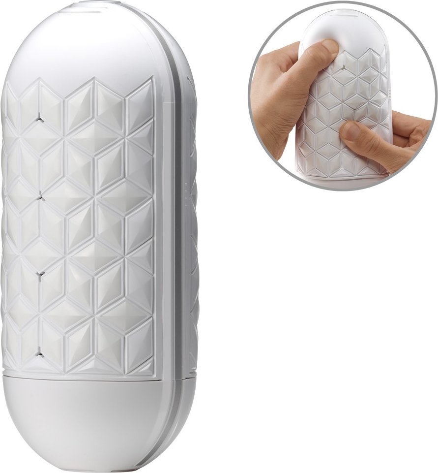 Masturbator „Flip Flexy” mit rundum griffiger Flexible Shell Außenhülle