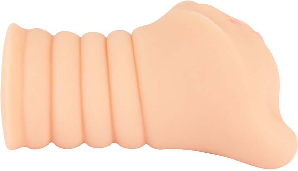 Masturbator in Vulva/Vagina-Optik