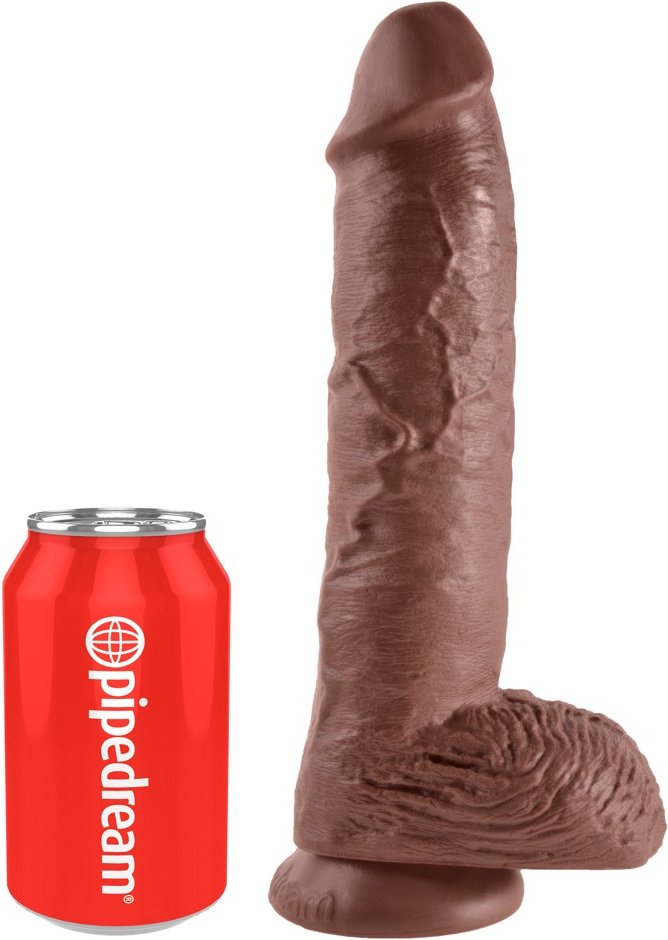 Dildo „10" Cock with Balls“, 25,4 cm