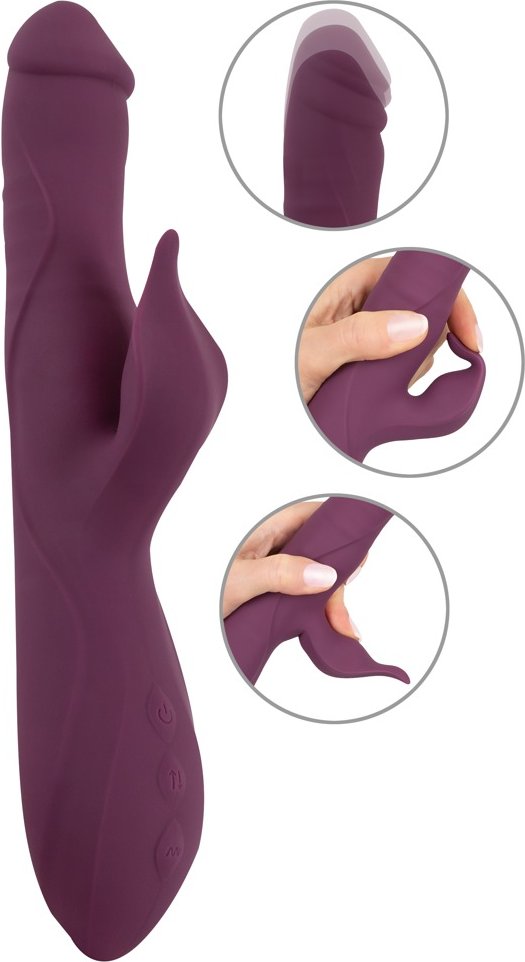 Rabbitvibrator mit Stoßfunktion