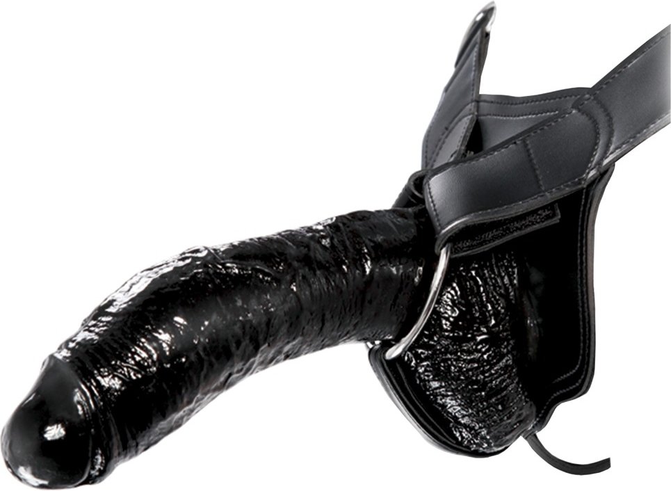 Umschnalldildo „Extreme Hollow Strap-On“, hohl, 26 cm