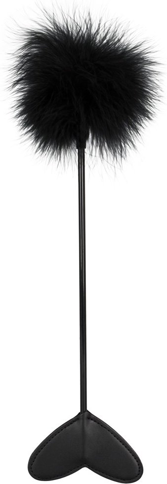 Federstab „Herz und Puschel“, 25 cm