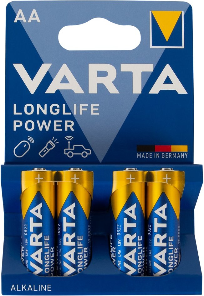 Varta Mignon-Batterien, AA, 4er-Set