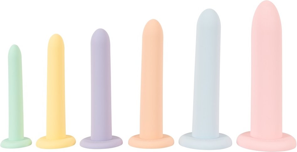 Thumbnail - 6-teiliges Dildo-Set „Six in a Row“, versch. Größen & Gewichte