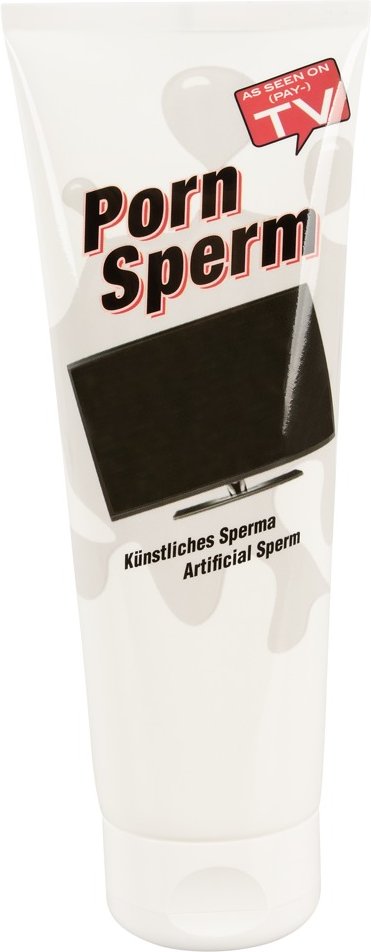 Erotikgel „Porn Sperm" auf Wasserbasis