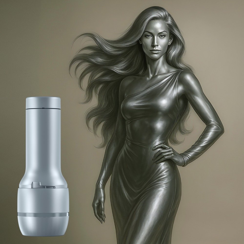 Masturbator „Feel Argenta Kiros“ mit futuristischer Stimulationsstruktur