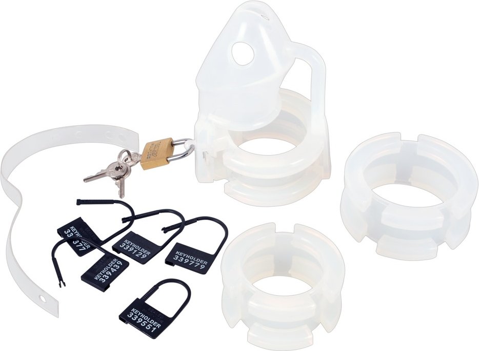 Thumbnail - Peniskäfig, 15-teiliges Set