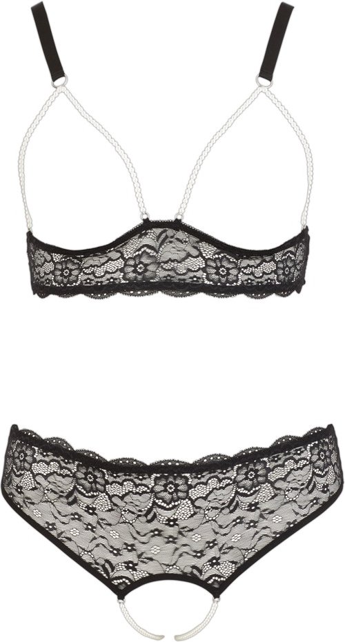 Thumbnail - BH plus String ouvert, mit Perlenketten