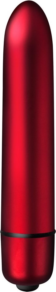 Vibrobullet „Scarlet Velvet“ mit 10 Vibrationsmodi und Mattlook.