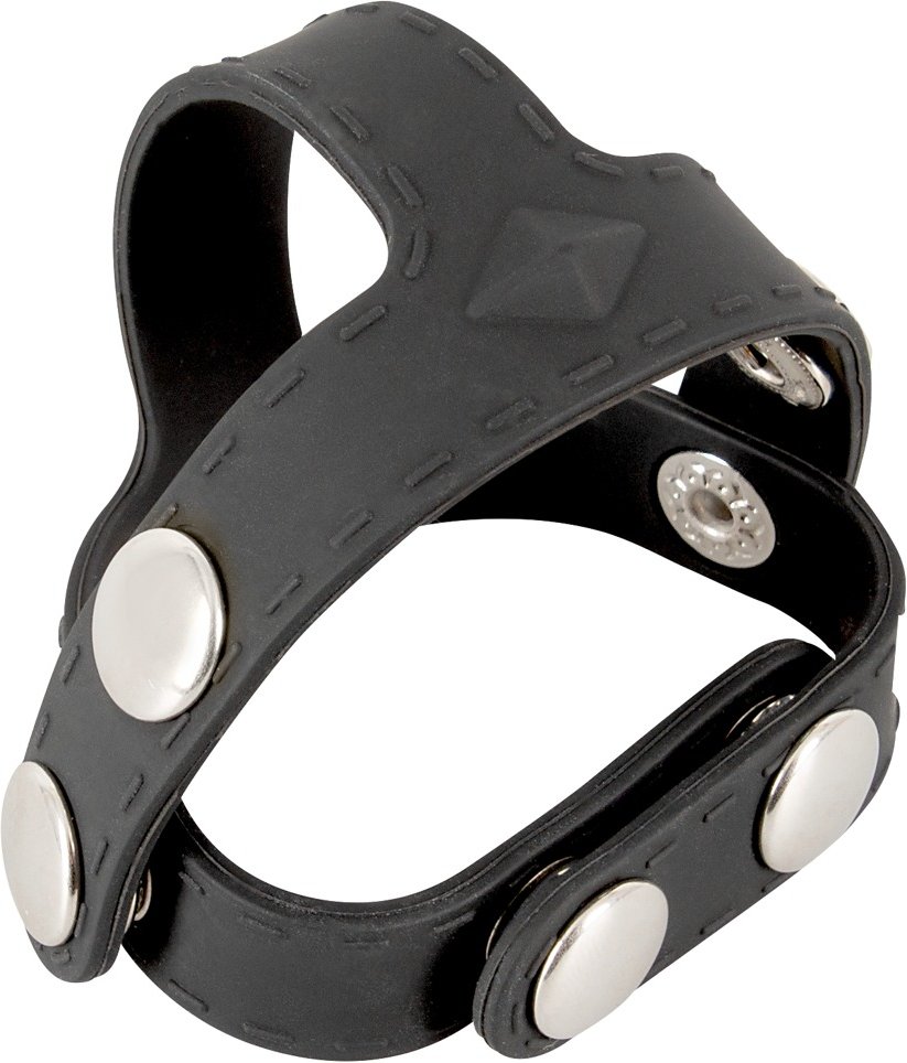 „Silikon Hodengurt“ mit Teiler