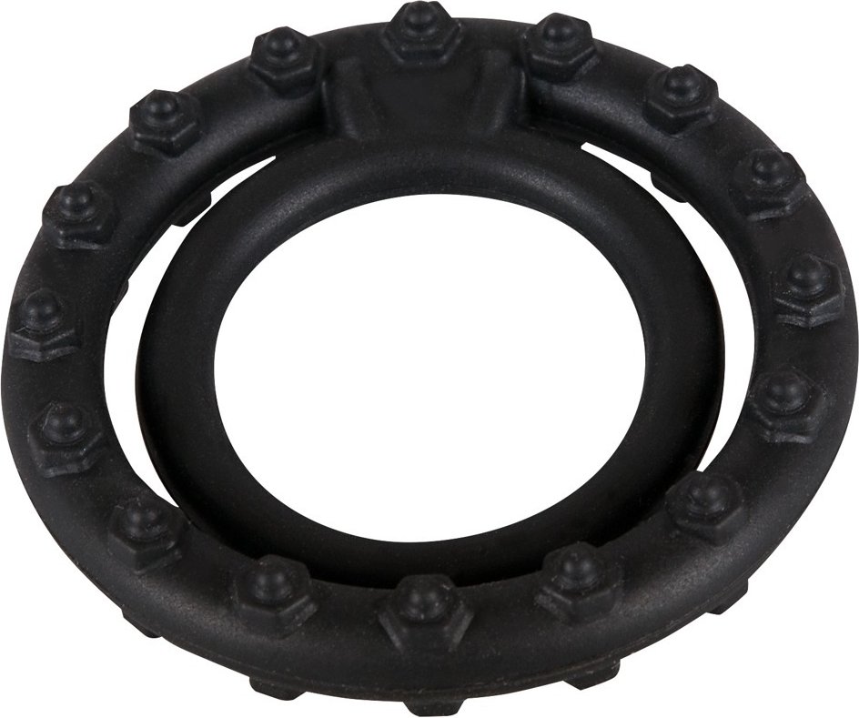 Thumbnail - Penisring „Steely Cockring“ mit Hodenring, Silikon