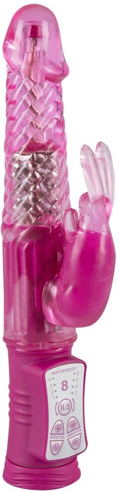 Thumbnail - Rabbitvibrator „Sugar Babe“, 22 cm, mit 8 Vibrationsstufen und 4 Rotationsstufen