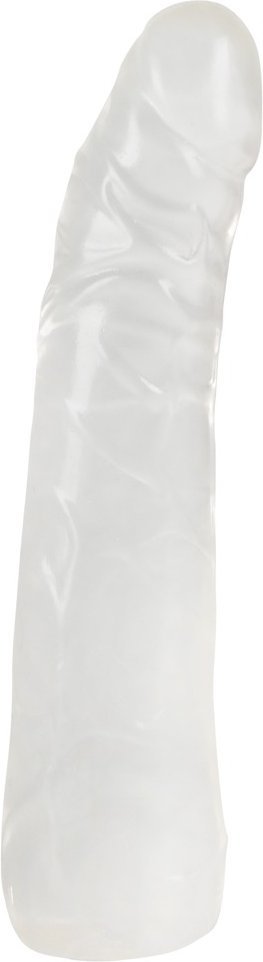 Naturdildo, transparent