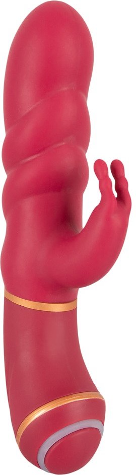 Rabbitvibrator „O Lovers Rabbit“, 19 cm, mit 2 Motoren