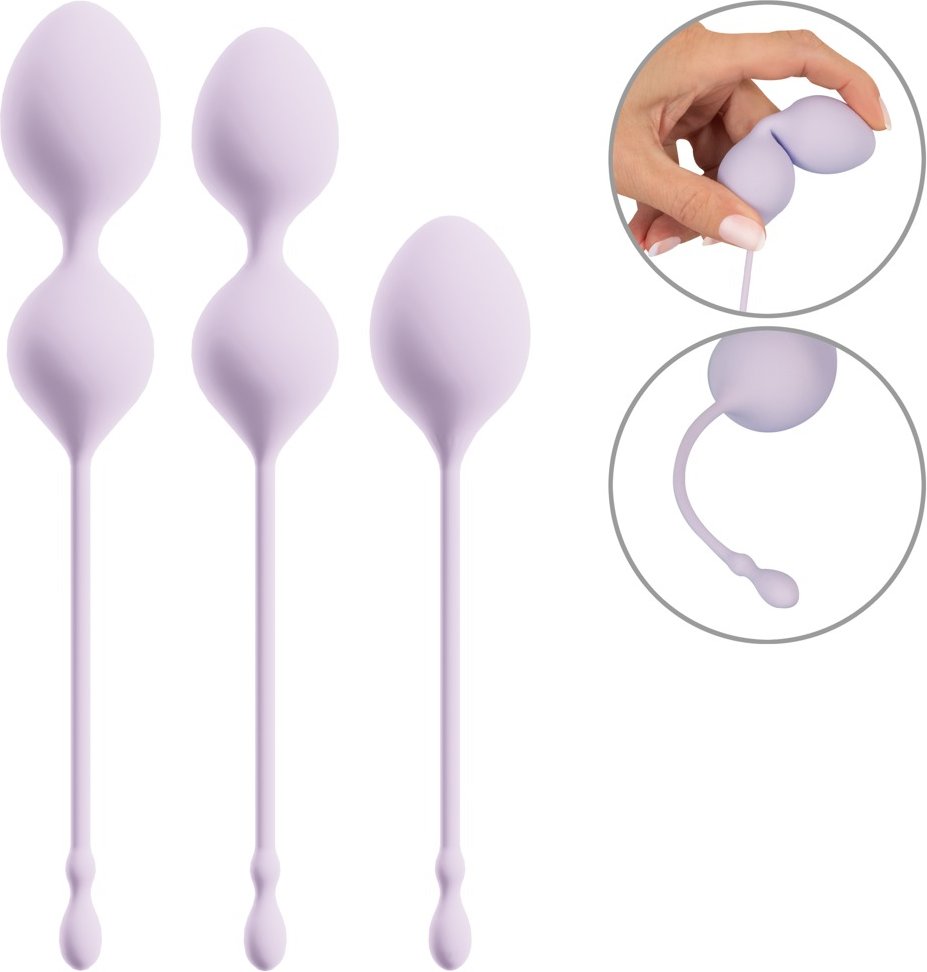 3-teiliges Liebeskugel-Set „ELORIN“