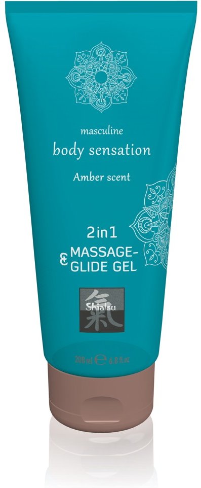 Thumbnail - Massage- und Gleitgel „2in1 Amber Scent“