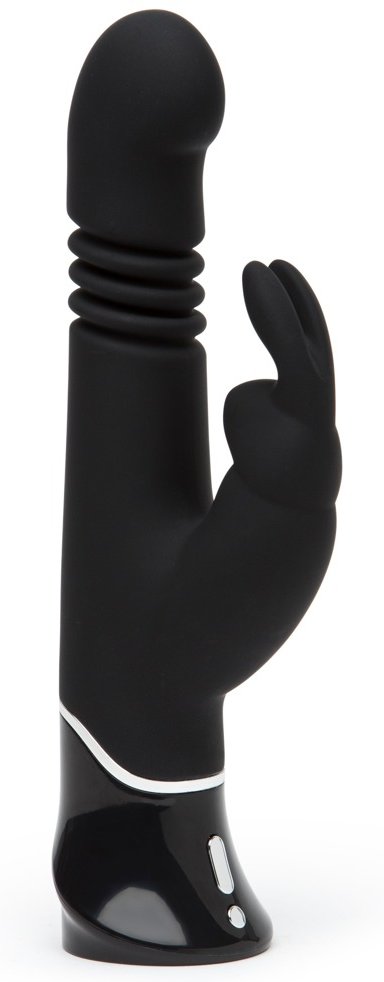 Thumbnail - Rabbitvibrator „Greedy Girl Thrusting G-Spot Rabbit Vibrator“, mit Stoßfunktion