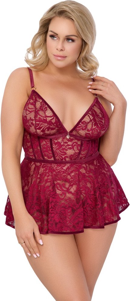 Babydoll inklusive Ouvert-Slip