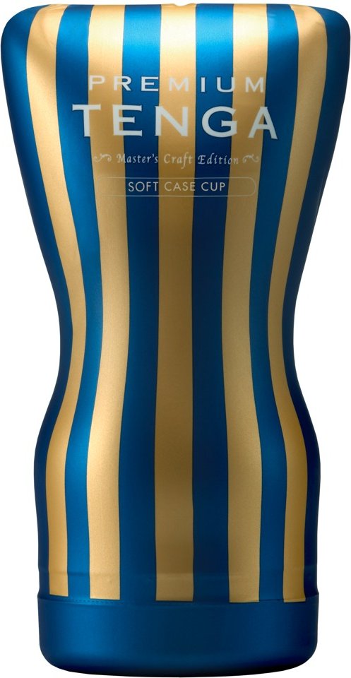 Masturbator „Premium Soft Case Cup”mit Saugeffekt, Druck justierbar, intensive Massagestruktur