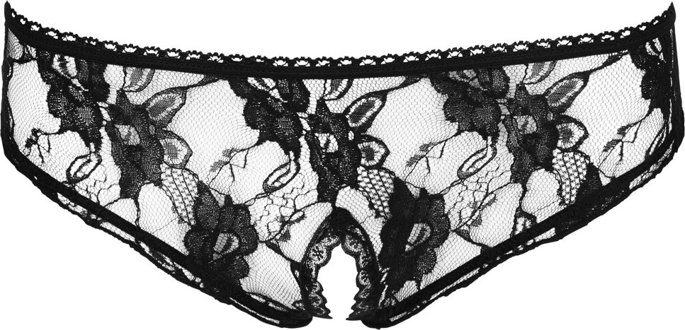 Slip ouvert aus Spitze