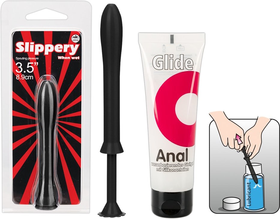 Anal-Set „Lückenfüller“ mit Gleitgel und Applikator