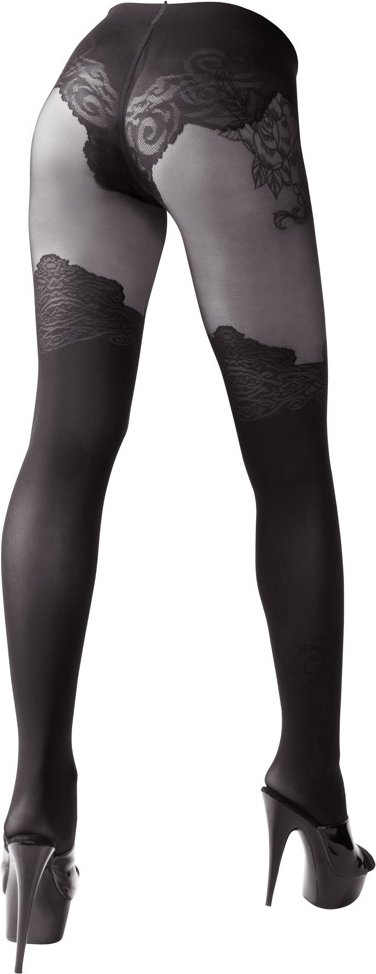 Strumpfhose ouvert, in Overknee-Optik