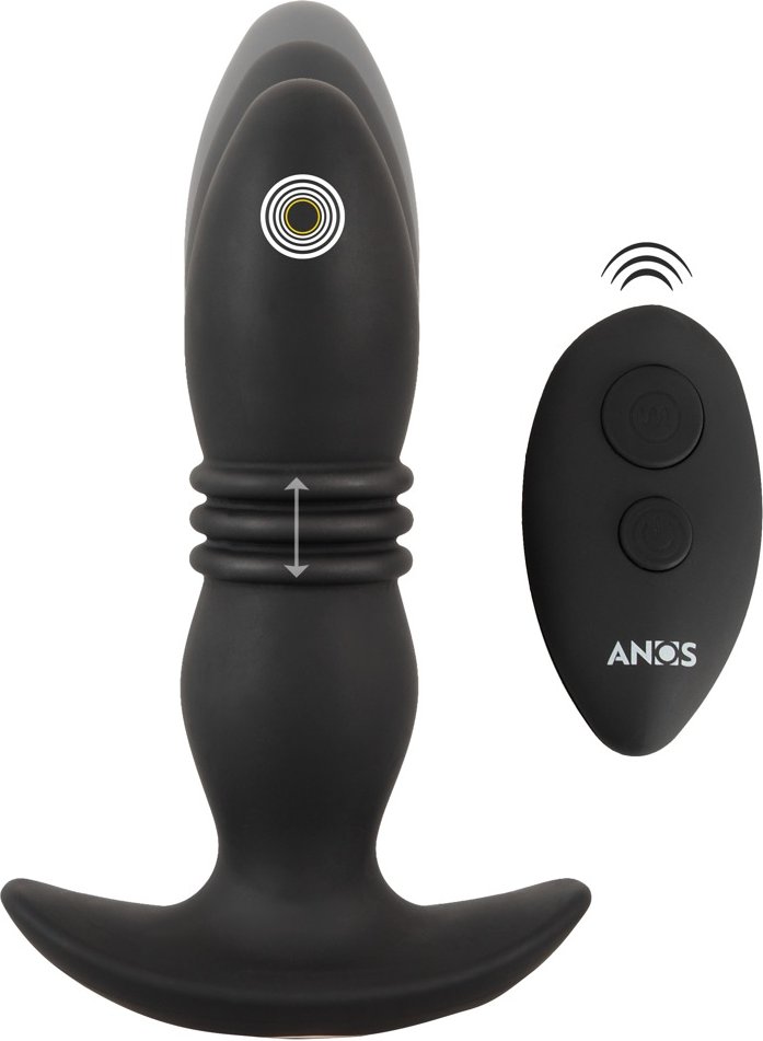 Thumbnail - Vibro-Analplug „RC Thrusting Massager“ mit Fernbedienung
