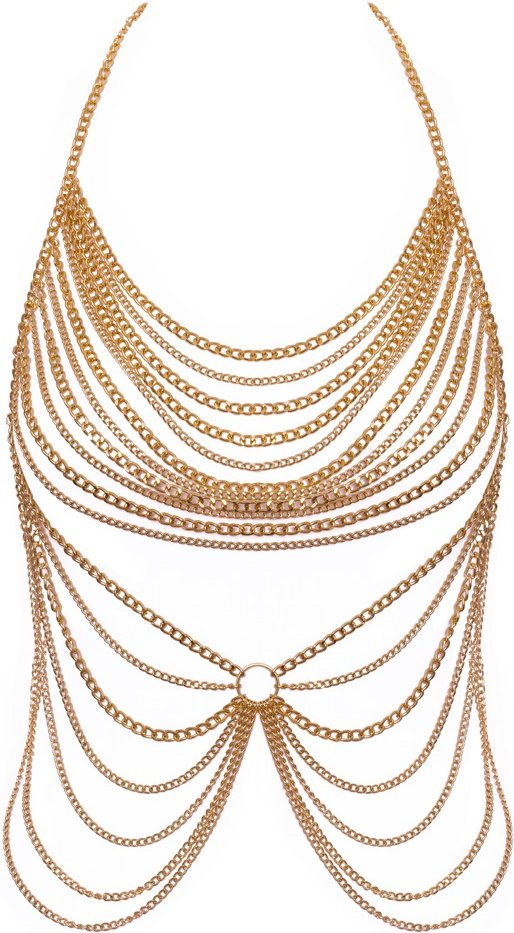 Körperkette mit Nacken- und Taillenverschluss