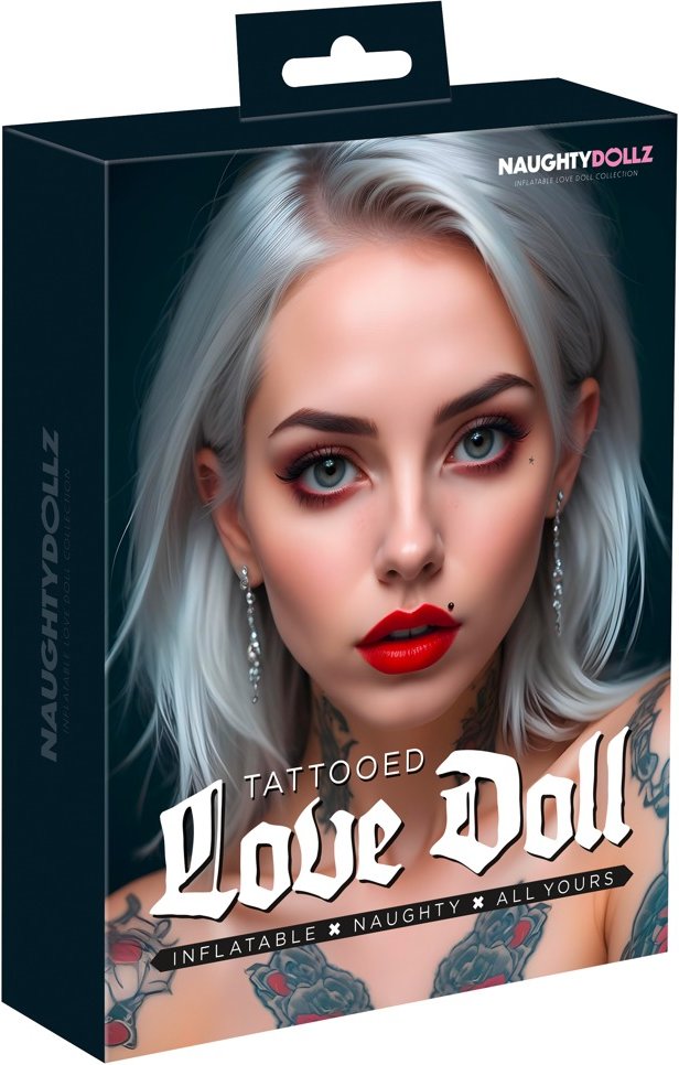 Liebespuppe im Tattoo-Style