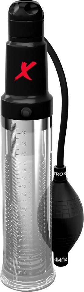 Penispumpe/Masturbator „Suck-N-Pump Stroker“ mit Doppelfunktionspumpe