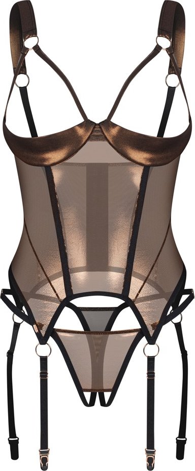 Strapshemd „Soranna“ inklusive Ouvert-String