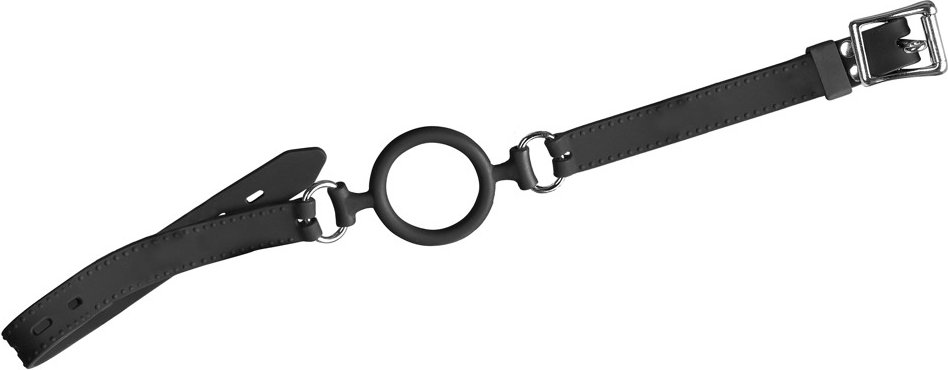 Knebel mit Ring, aus Silikon